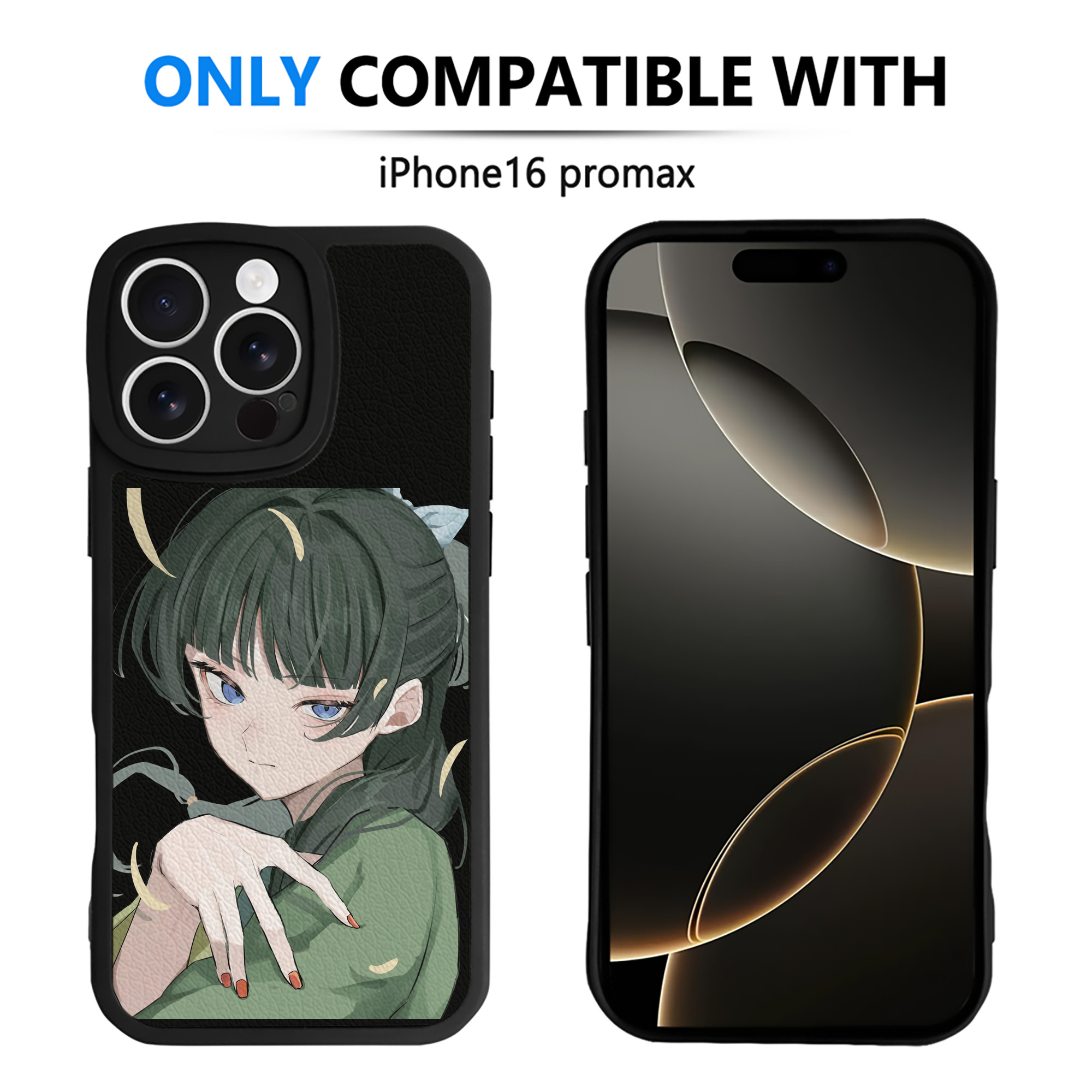 薬屋のひとりごと The Apothecary Diaries 【iPhone 16シリーズ対応】シリコンスマホケース（レザー調） 材質：シリコン